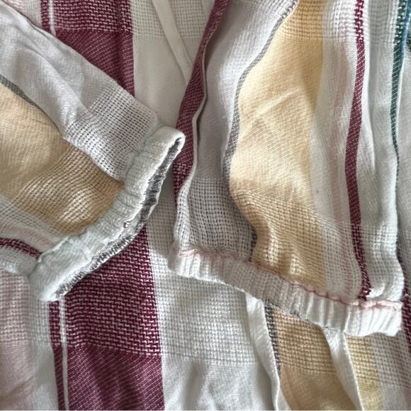 Rails Becca Cusco striped long sleeve surplice tie waist size xs - Picture 6 of 11